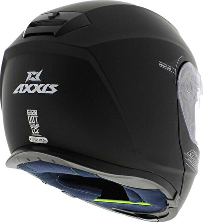 AXXIS GECKO SV SOLID A1 MATT BLACK