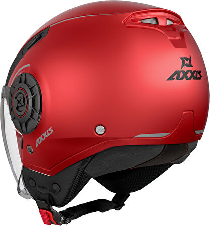 AXXIS METRO S SOLID A5 MAT RED