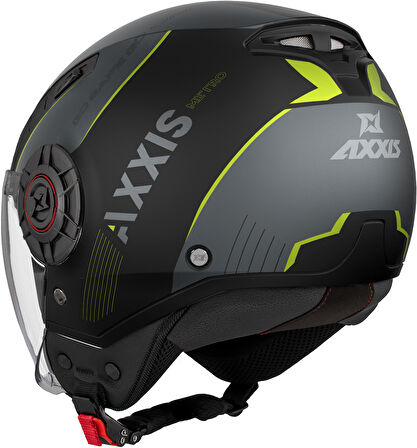 AXXIS METRO S TECHNO B3 MATT FLUO YELLOW