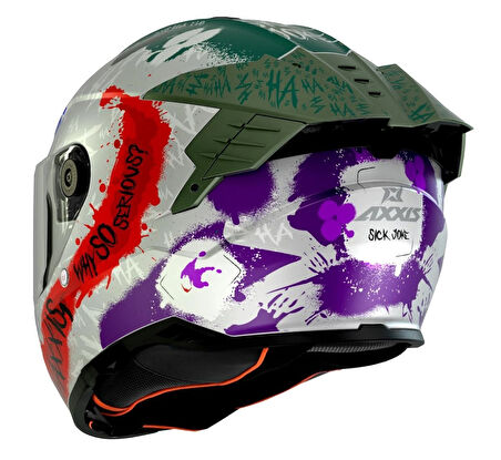AXXIS HAWK SV EVO JOKE A2 MAT GRAY 