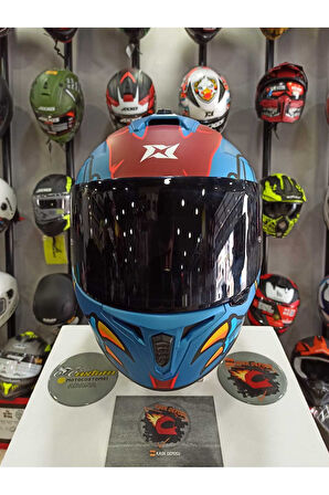AXXIS Draken S C7 Dinotoon Full Face Kapalı Kask