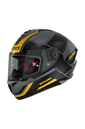 Axxıs Draken S Sonar C3 Matt Yellow