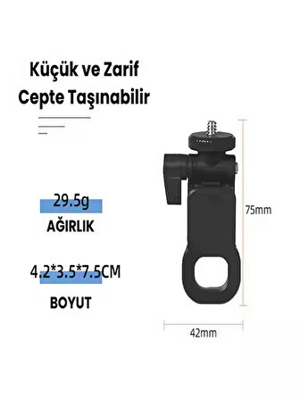 RGB Mini Klipsli LED Işık | Ayarlanabilir Açı – Taşınabilir, Şarjlı, Cep Tipi Video ve Yayın Aydınlatma Lambası