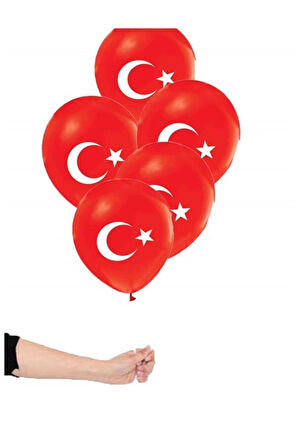 25 ADET AY-YILDIZ BALON