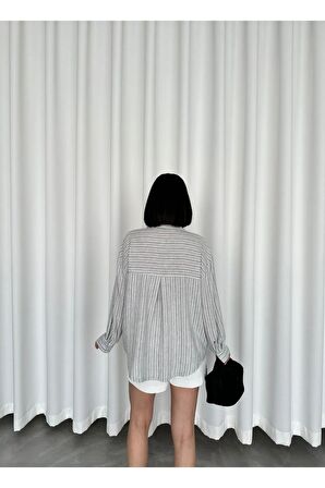 Keten kumaş gömlek