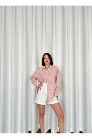 Keten kumaş gömlek