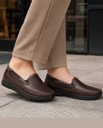 Forelli LADEN-G Kadın Kahve (36-41) Deri Comfort Ayakkabı