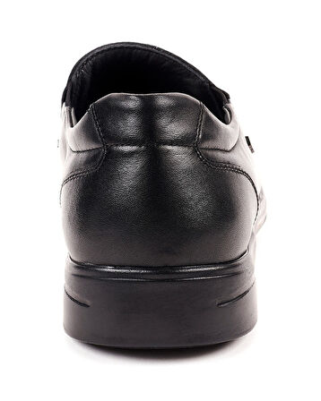 Forelli TOMS-H Erkek Siyah Deri (39-45) Comfort Ayakkabı