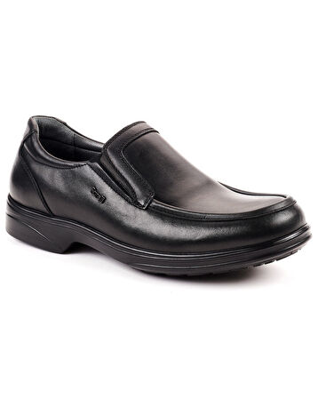 Forelli TOMS-H Erkek Siyah Deri (39-45) Comfort Ayakkabı