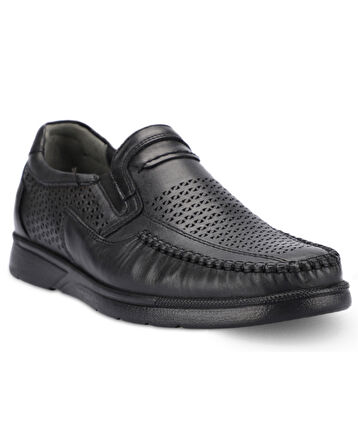 Forelli Helmut-H 32618 Erkek Siyah Comfort Deri Casual Ayakkabı
