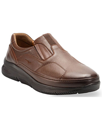 Forelli For-Halluks-G 46109 Erkek Kahve Comfort Deri Casual Ayakkabı