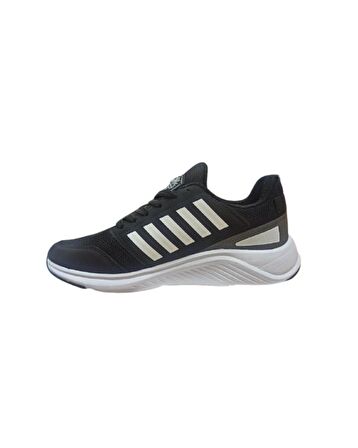 M.P. 231-1046 Mr. Erkek Siyah-Beyaz Sneaker Ayakkabı  