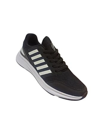 M.P. 231-1046 Mr. Erkek Siyah-Beyaz Sneaker Ayakkabı  