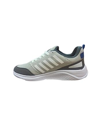M.P. 231-1046 Mr. Erkek Gri-Beyaz Sneaker Ayakkabı  