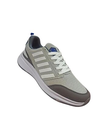 M.P. 231-1046 Mr. Erkek Gri-Beyaz Sneaker Ayakkabı  
