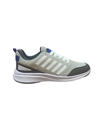 M.P. 231-1046 Mr. Erkek Gri-Beyaz Sneaker Ayakkabı  
