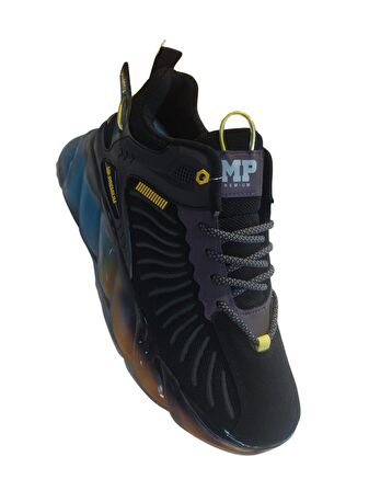 M.P. Premium 232-1229 Mr Erkek Siyah Günlük Spor Ayakkabı