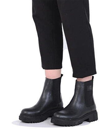 M.p. 242-2206 Zn Kadın Siyah Bot