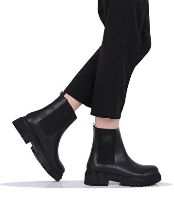 M.p. 242-2206 Zn Kadın Siyah Bot