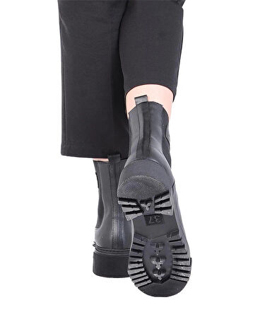 M.p. 242-2206 Zn Kadın Siyah Bot