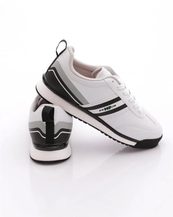 M.p. Premium 251-2838 Erkek Beyaz-Siyah (40-44) Günlük Spor Ayakkabı