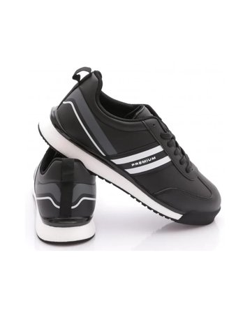 M.p. Premium 251-2838 Erkek Siyah-Beyaz (40-44) Günlük Spor Ayakkabı