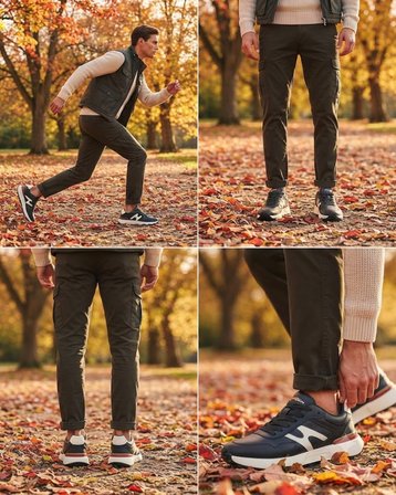 M.p. Premium 252-6163 Erkek Siyah (40-44) Günlük Spor Ayakkabı 