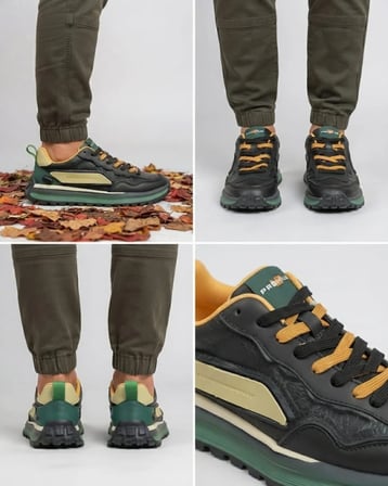 M.p. Premium 252-6239 Erkek Siyah (40-44) Günlük Spor Ayakkabı  