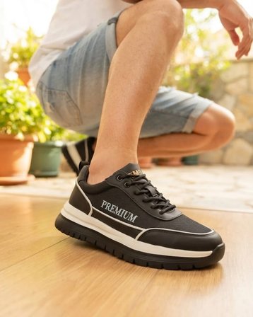 M.p. Premium 261-6730 Erkek Siyah (40-44) Günlük Spor Ayakkabı
