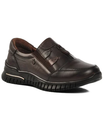 Pepita Z006 Kadın Kahve Nata (36-40) Deri Comfort Ayakkabı