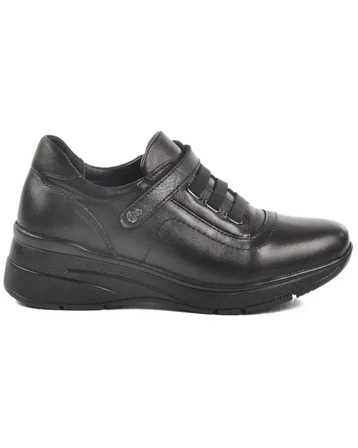 Voyager Z010 Kadın Siyah Nata (36-40) Deri Comfort Ayakkabı 