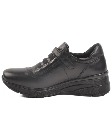 Voyager Z010 Kadın Siyah Nata (36-40) Deri Comfort Ayakkabı 