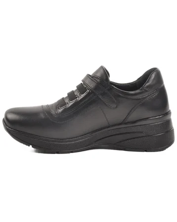 Voyager Z010 Kadın Siyah Nata (36-40) Deri Comfort Ayakkabı 