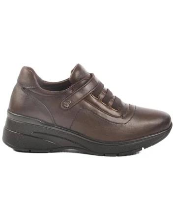 Voyager Z010 Kadın Kahve Nata (36-40) Deri Comfort Ayakkabı 