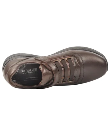 Voyager Z010 Kadın Kahve Nata (36-40) Deri Comfort Ayakkabı 