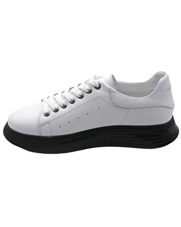 Voyager 6677 Mr Erkek Beyaz Nata Deri Günlük Spor Ayakkabı