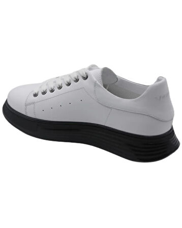 Voyager 6677 Mr Erkek Beyaz Nata Deri Günlük Spor Ayakkabı