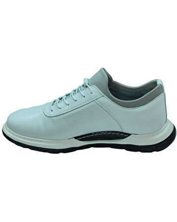 Voyager 1033 Mr Erkek Beyaz Nata (40-44) Deri Günlük Spor Ayakkabı 