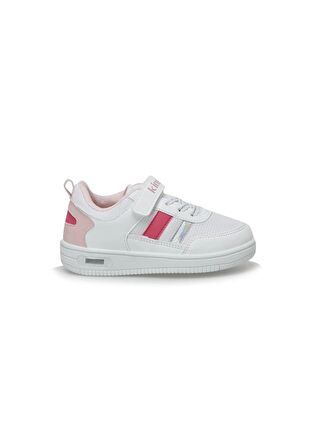 Kinetix Cena 3Fx Çocuk Beyaz-A.Pembe Işıklı Sneaker Ayakkabı