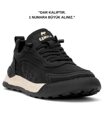 Gamelu Wine 25Ym Erkek Siyah (40-44) Günlük Spor Ayakkabı 