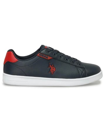 U.s. Polo Assn. Costa 4Fx Erkek Lacivert-Kırmızı (40-45) Sneaker Ayakkabı