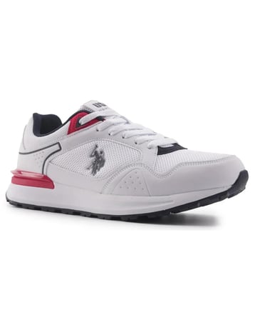 U.s. Polo Assn. Martin 4Fx Erkek Beyaz-Lacivert-Kırmızı (40-45) Sneaker Ayakkabı