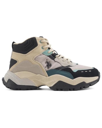 U.s. Polo Assn. Yota Hi 4Pr Erkek Bej-Siyah (40-43) Bot