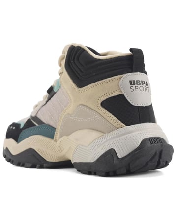 U.s. Polo Assn. Yota Hi 4Pr Erkek Bej-Siyah (40-43) Bot