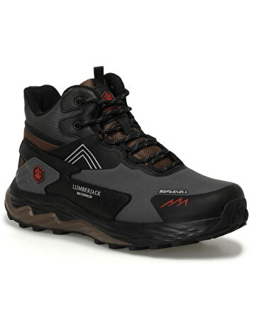 Lumberjack Burk 4Pr Erkek K.Gri-Kırmızı Waterproof Bot