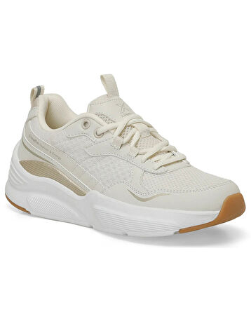 Kinetix Prestige Tx W 5Fx Kadın Ekru-Altın Sneaker Ayakkabı