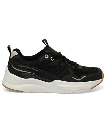 Kinetix Prestige Tx W 5Fx Kadın Siyah-Altın-Beyaz Sneaker Ayakkabı