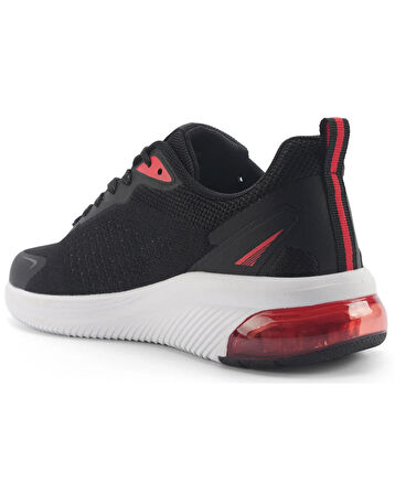 Kinetix Remy Tx 5Fx Siyah-K.Gri-A.Kırmızı (40-45) Sneaker Ayakkabı
