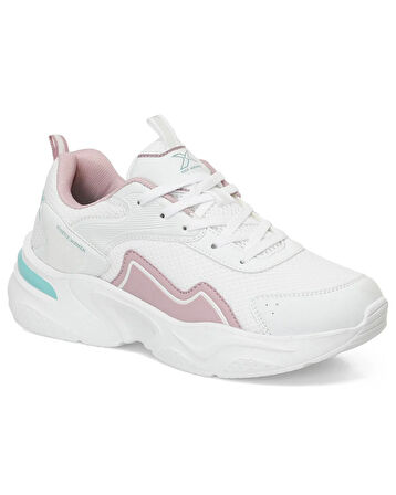 Kinetix Alinda Tx W 5Fx Kadın Beyaz-Gül Kurusu (36-40) Sneaker Ayakkabı