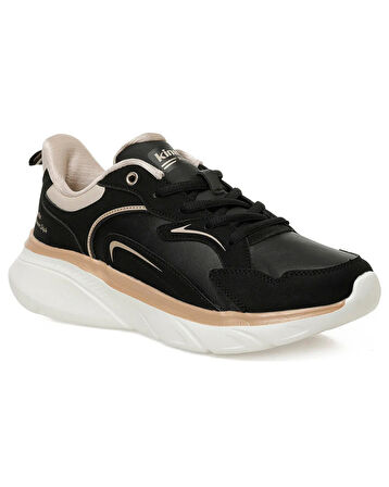 Kinetix Mone Pu W 5Pr Kadın Siyah-Ekru (36-40) Sneaker Ayakkabı